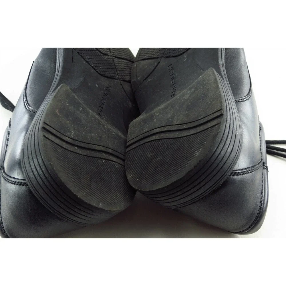 Nunn Bush Shoes Size 10 M Black Derby‎ Oxfords Leather Men